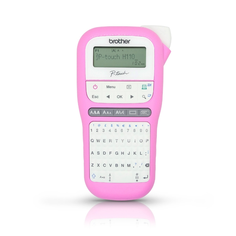 Rotuladora Brother PT-H110 Rosa