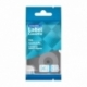 Cinta CSDY-45011, para rotuladoras DYMO, de 12mm. Azul sobre Transparente, Laminada, Estándar