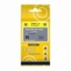 Cinta Termocontraíble CSDY-1805444, para rotuladoras DYMO, de 24mm. Negro sobre Amarillo